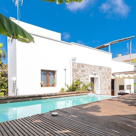 Villa Canaria Piscina Jacuzzi Jardin Santa Maria de Guia de Gran Canaria المظهر الخارجي الصورة