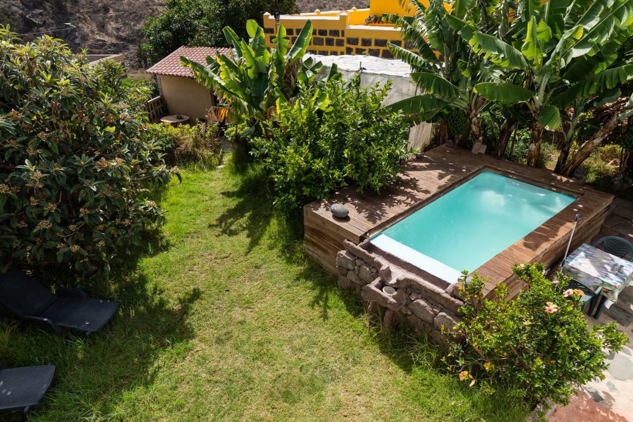 Villa Canaria Piscina Jacuzzi Jardin Santa Maria de Guia de Gran Canaria المظهر الخارجي الصورة